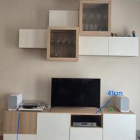 parete attrezzata/ mobile tv ikea 