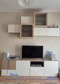 parete attrezzata/ mobile tv ikea 