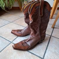 Stivali originali cowboy fatti a mano