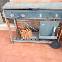 barbecue a gas