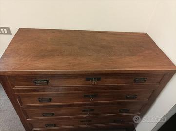 Cassettiera comò vintage primi 900