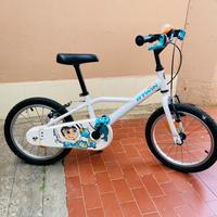 Bicicletta bambino 16 pollici dai 4 ai 6 anni