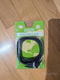 Cavo VGA-VGA 1.5m Coosy - Full HD 1080p