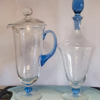 caraffe acqua e vino NASON vetro Murano