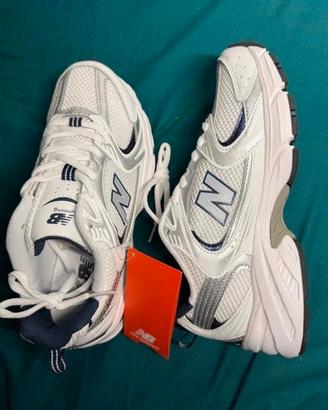 Scarpe New Balance 530 bianche/argento taglia 39.5