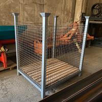 Cestone in acciaio zincato