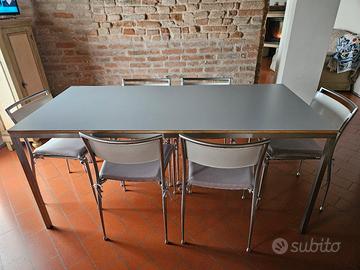 TAVOLA CON 6 SEDIE