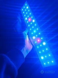 lampada a led per acquario 