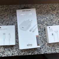 iPhone 7 64 GB nero + accessori