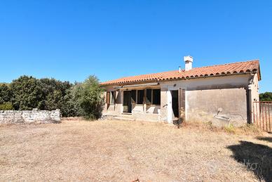Casa colonica con ampio terreno e stalle