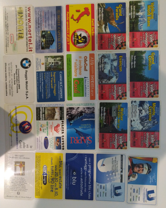 20 Viacard anni 90
