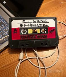 Riproduzione nastro a cassetta Stranger Things