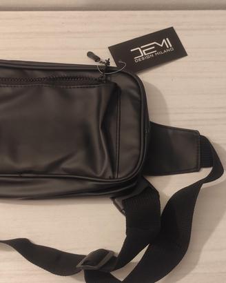 Marsupio nero impermeabile Demi design milanonuovo
