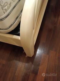 Testiera e pediera letto matrimoniale 