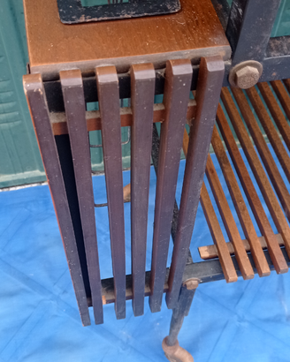 Elegante mobile porta TV stereo riviste anni 60