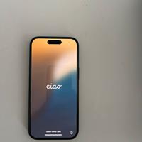 Iphone 15, 256 GB, nero, buonissime condizioni