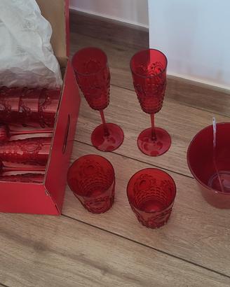 set Baroque & Rock” di Baci Milano flute e bicchie