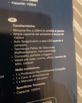 deumidificatore