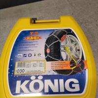 CATENE DA NEVE 10 MM KONIG T2 MAGIC OMOLOGATE GRUP