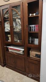 Libreria 3 moduli componibili in legno
