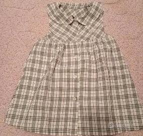 vestitino Burberry bimba 2 anni