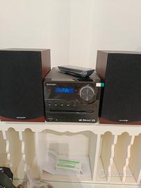 stereo a CD a radio con bluetooth Sharp 