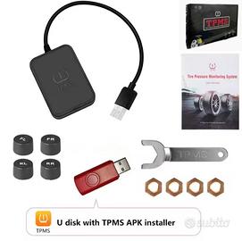 Controllo Pressione Pneumatici USB TPMS Android