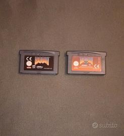 Giochi Doom & Doom II per Gameboy Advance Sp 