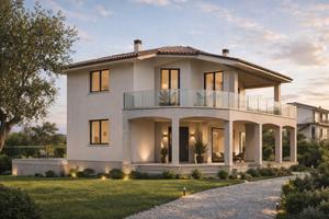Villa indipendente grezza con seminterrato 180 m²
