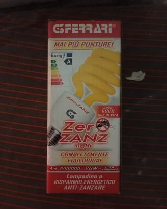 lampadina antizanzare 