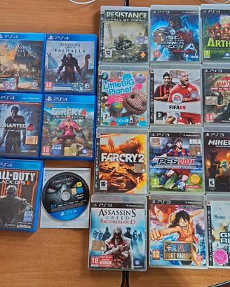 Ps4 + Ps3 + giochi