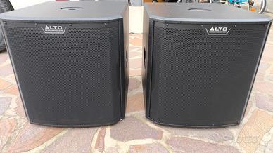 Coppia Subwoofer Alto TS15 S 15" 2500w no rcf jbl