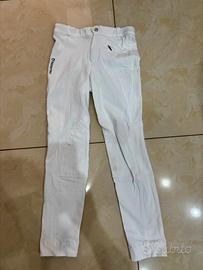 Pantaloni donna bianchi,Equestro.