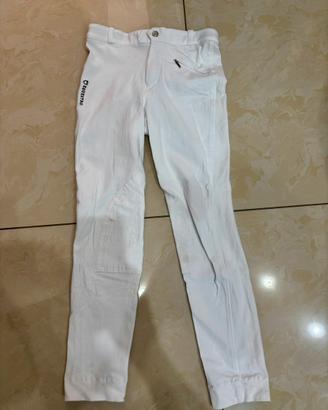 Pantaloni donna bianchi,Equestro.