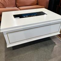 Tavolino da salotto beige rettangolare