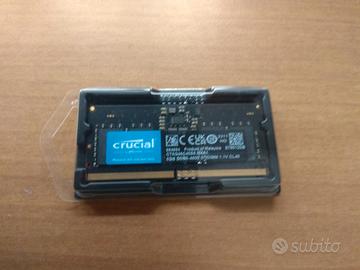 RAM Crucial DDR5 8GB 4800MHz SODIMM