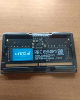 RAM Crucial DDR5 8GB 4800MHz SODIMM