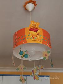Lampadario e tenda Winnie Pooh