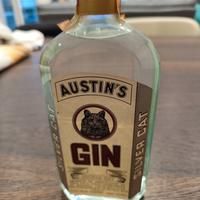 bottiglia gin Austin's silver cat