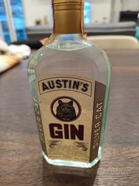 bottiglia gin Austin's silver cat