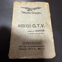 Uso e manutenzione guzzi gtv 500