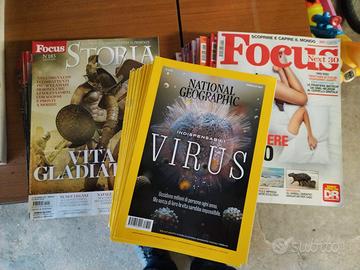 National Geographic, Focus e Focus Storia 