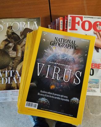 National Geographic, Focus e Focus Storia 