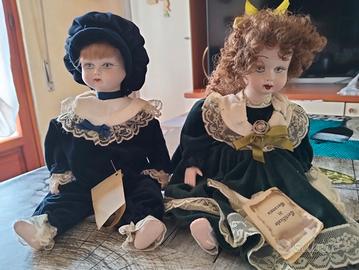 bambole in porcellana