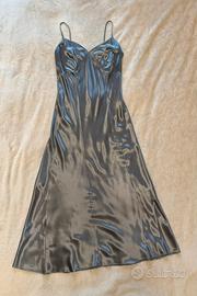 Vestito elegante da sera grigio tg. S
