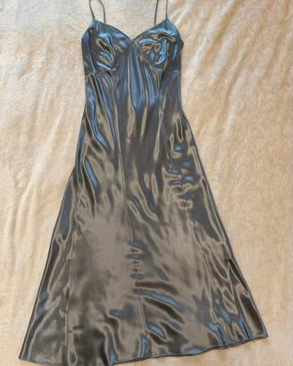 Vestito elegante da sera grigio tg. S