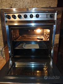 Cucina a gas 4 fuochi Lofra