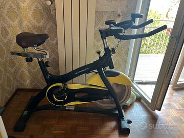Cyclette Diarora nera e gialla