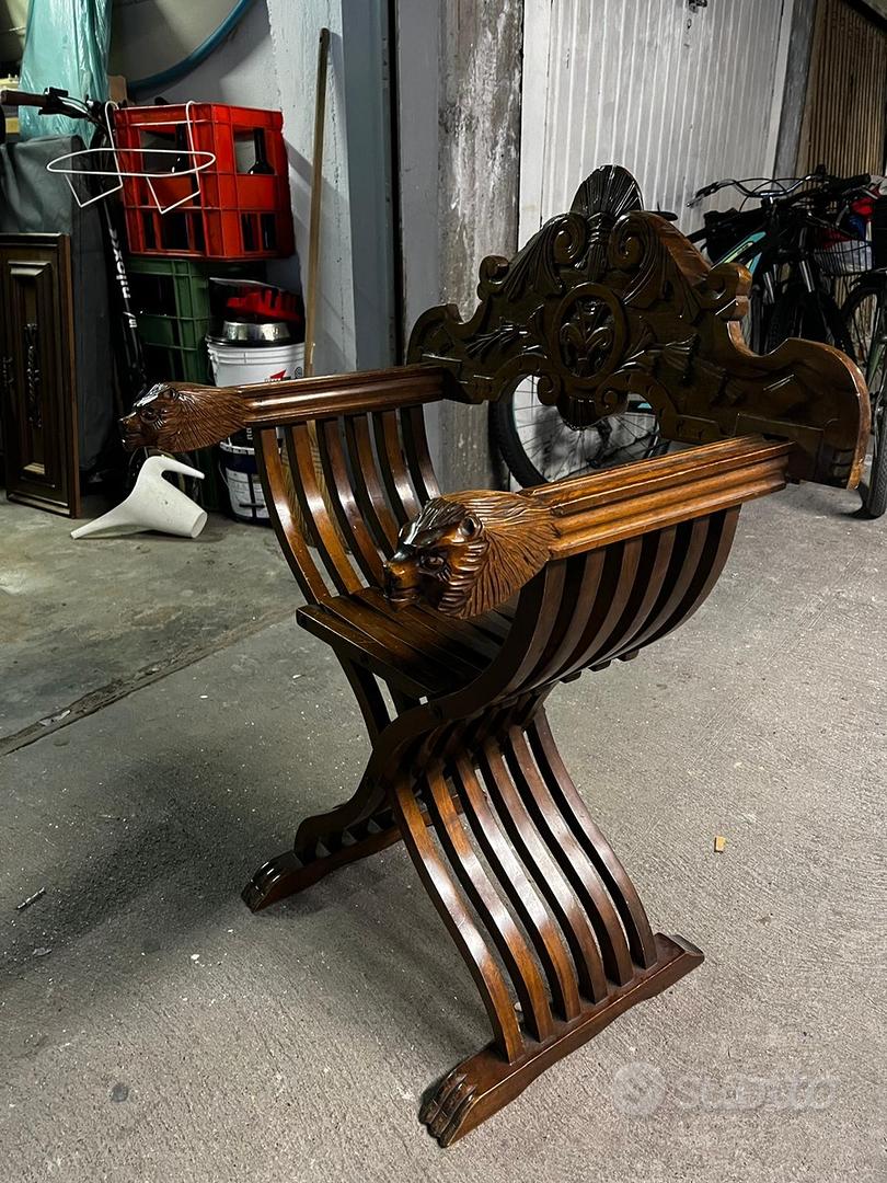 Sedia savonarola (2 pezzi) Arredamento e Casalinghi In vendita a