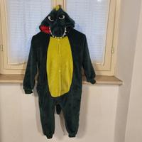 Costume / Pigiama Bambino a Tutina Dinosauro 110cm